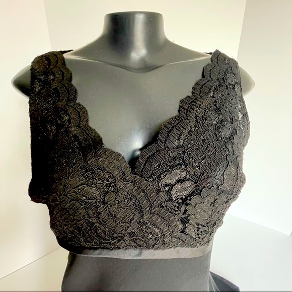 Black, fit and flare dress - Picture 2 of 8